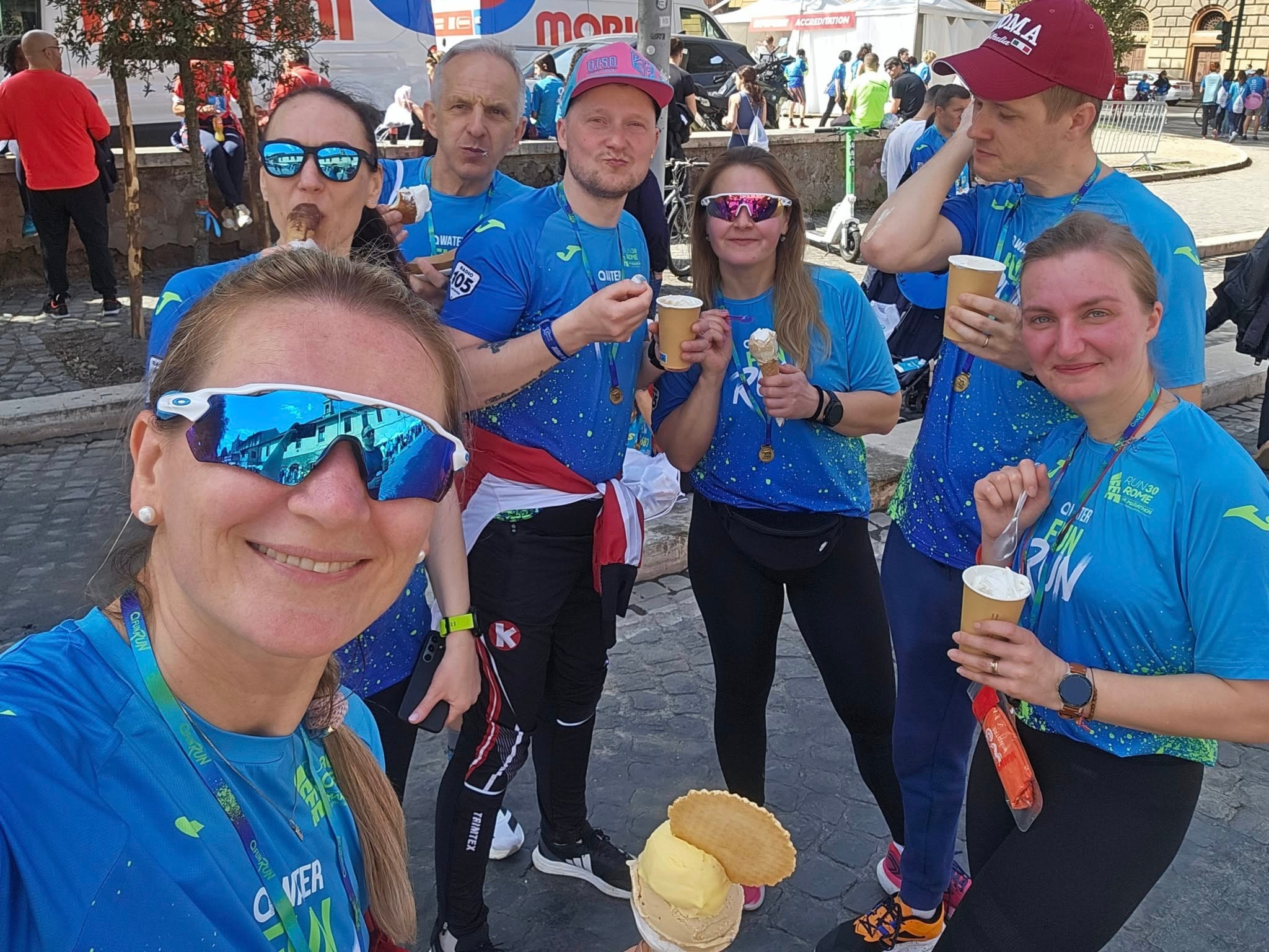 Deimante Razukiene har løpt Roma Marathon